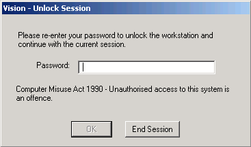 Vision - Unlock Session
