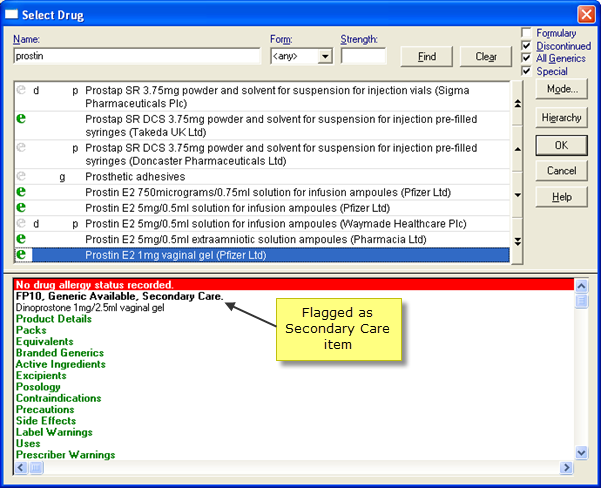 Drug_Select_Secondary_Care_Item